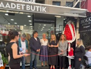Saadet Butik Sanat Sokağı’nda açıldı