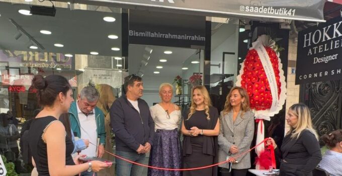 Saadet Butik Sanat Sokağı’nda açıldı
