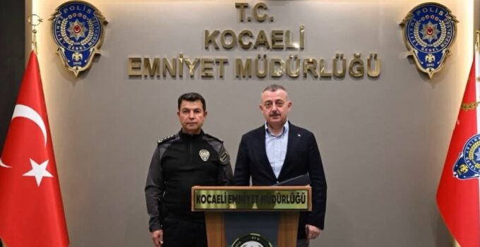 Büyükakın’dan İl Emniyet Müdürü Özcan’a iade-i ziyaret