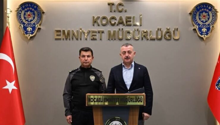 Büyükakın’dan İl Emniyet Müdürü Özcan’a iade-i ziyaret