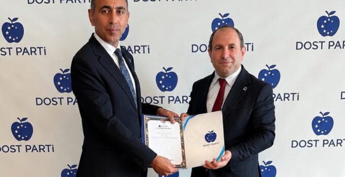 Ömer Uçar Dost Parti Kocaeli İl Başkanı oldu