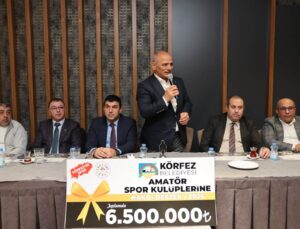 Körfez’de Amatör Spor Kulüplerine 6,5 Milyon TL destek