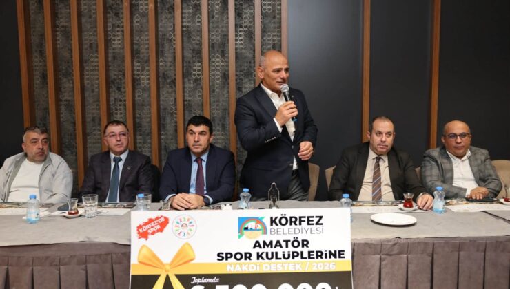 Körfez’de Amatör Spor Kulüplerine 6,5 Milyon TL destek