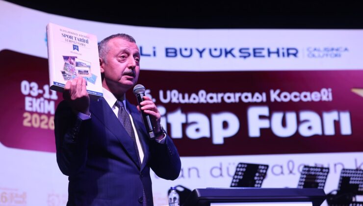16. Kocaeli Kitap Fuarı muhteşem törenle açıldı