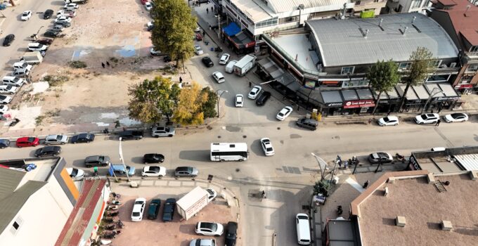 Yeşilova Meydan Kavşağı baştan aşağı yenileniyor!
