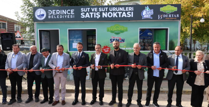DERTAŞ’ın 11. Satış Noktası  İshakçılar’da Açıldı