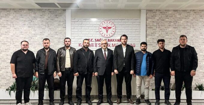 TÜGVA Kocaeli’den İl Sağlık Müdürü Pehlevan’a Ziyaret