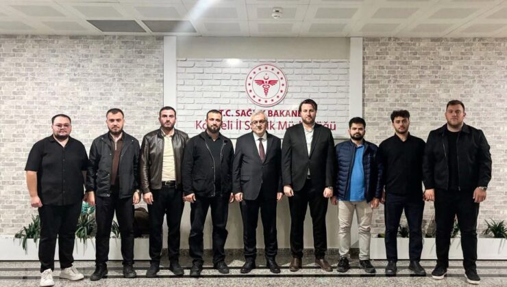 TÜGVA Kocaeli’den İl Sağlık Müdürü Pehlevan’a Ziyaret