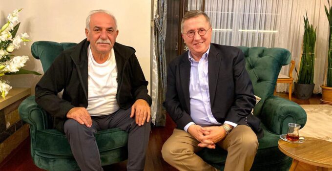 Lütfü Türkkan’dan Cumali Durmuş’a Geçmiş Olsun Ziyareti