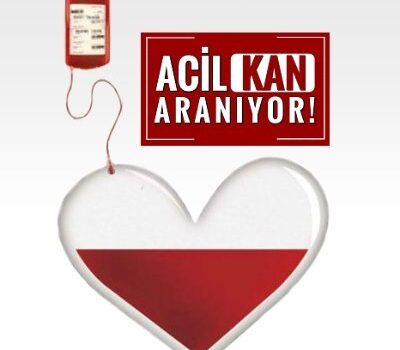 Acil kan bağış çağrısı