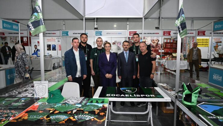 Vali Aktaş’tan Kocaeli Kitap Fuarı’na ziyaret