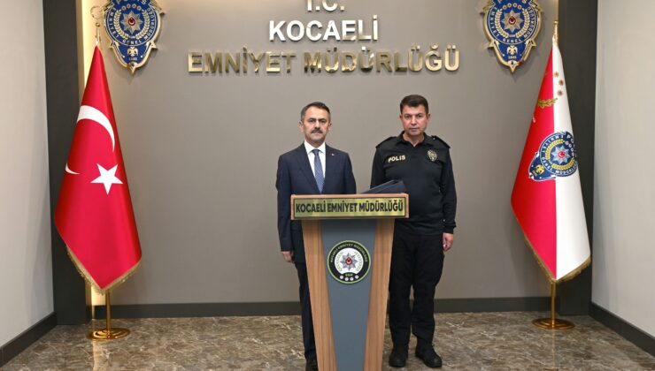 Vali Aktaş’tan Emniyet Müdürü Özcan’a Hayırlı Olsun Ziyareti