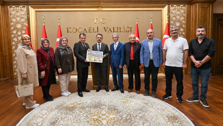 Eskişehir’de yaşayan Erzurumlular’dan Vali Aktaş’a ziyaret