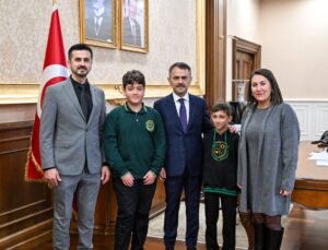 Yeşil Vadi Koleji’nden Vali Aktaş’a ziyaret