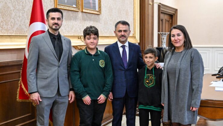 Yeşil Vadi Koleji’nden Vali Aktaş’a ziyaret