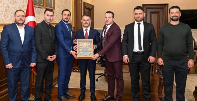 SAVGEN Başkanı Muhammed Gökmen’den Vali Aktaş’a Ziyaret
