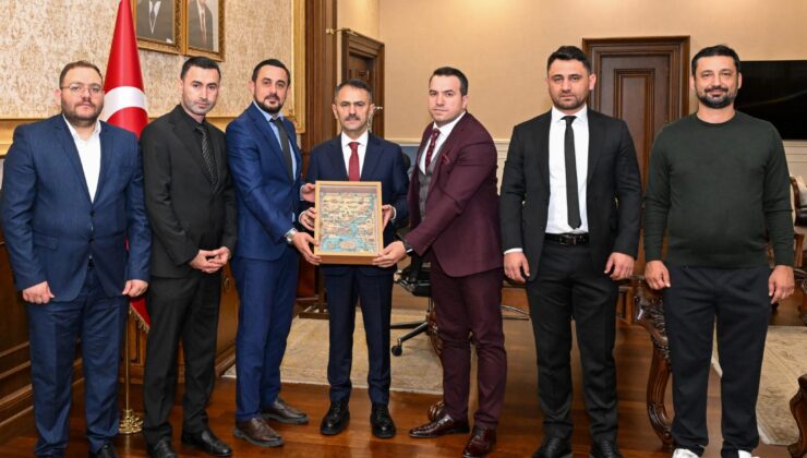 SAVGEN Başkanı Muhammed Gökmen’den Vali Aktaş’a Ziyaret