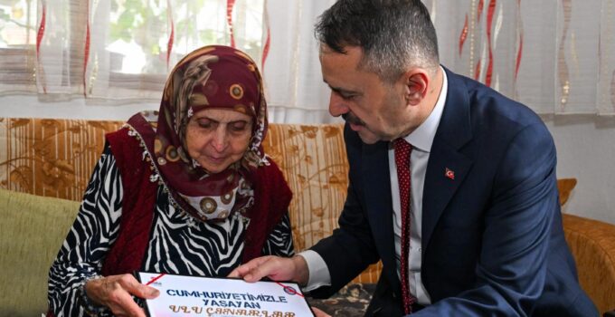 Cumhuriyet kadar çok yaşayın sayın valim! 