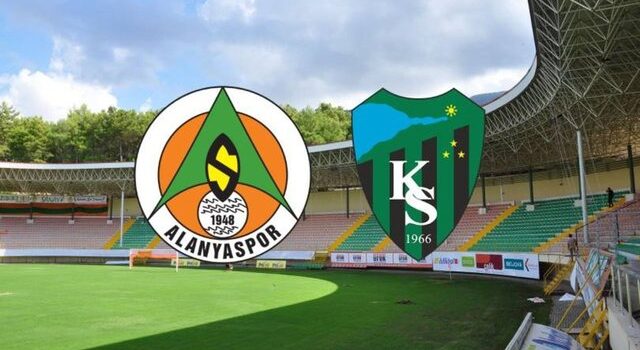 Alanyaspor-Kocaelispor maçı bugün saat 8 de