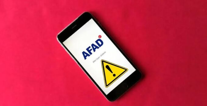 AFAD’tan Kocaelililer’in telefonuna uyarı mesajı
