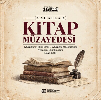 Nadir eserler Kitap Fuarı’nda müzayedeye çıkıyor