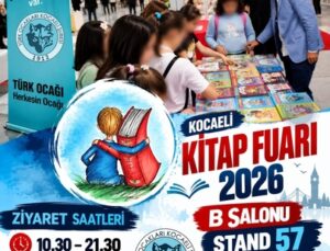 Kocaeli Türk Ocakları Kitap Fuarı’nda Yerini Alıyor